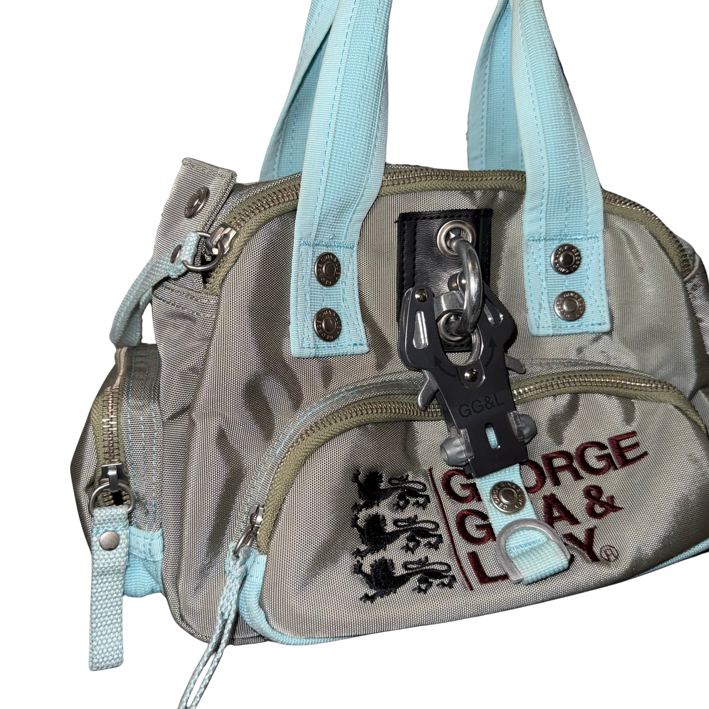 ggl bag grey & baby blue