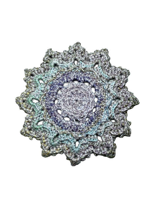 crochet coaster small