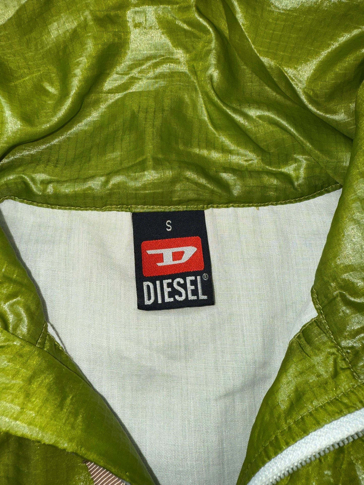 diesel green vest