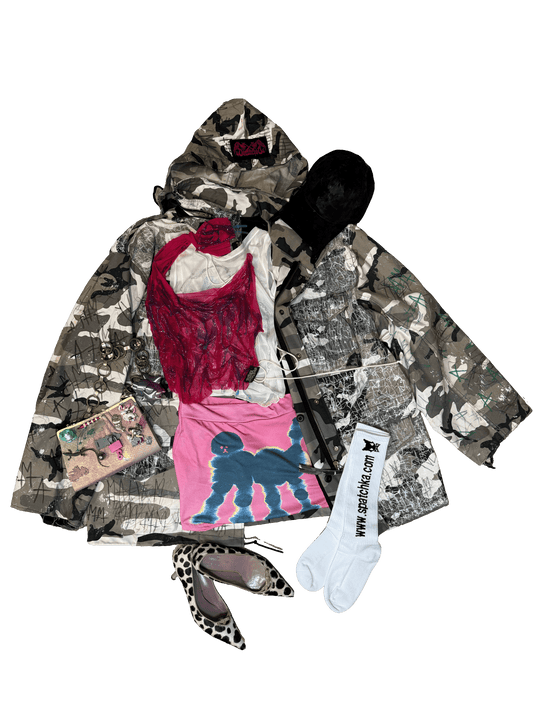 camouflage jacket - (03)0