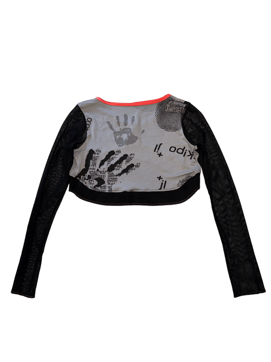 cropped cardigan - (03)0