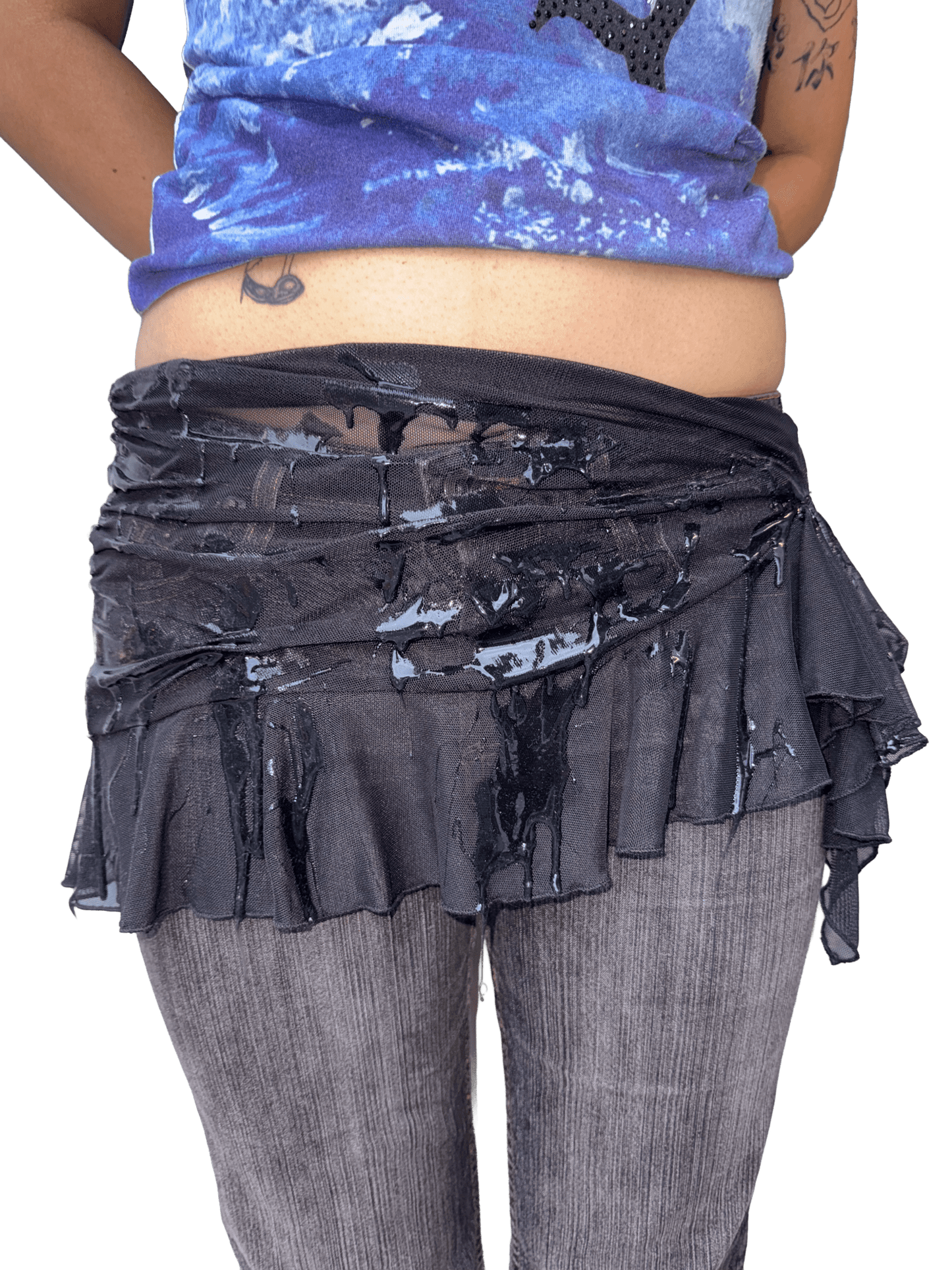 drip skirt black oil - (03)0