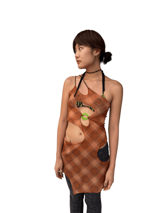 hair print bikini - (03)0