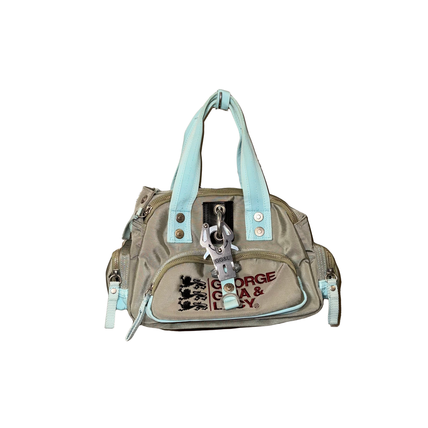 ggl bag grey & baby blue