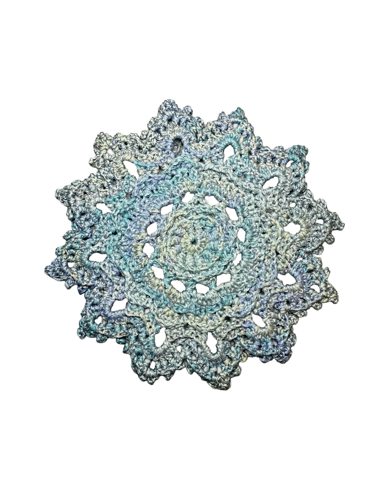 crochet coaster small