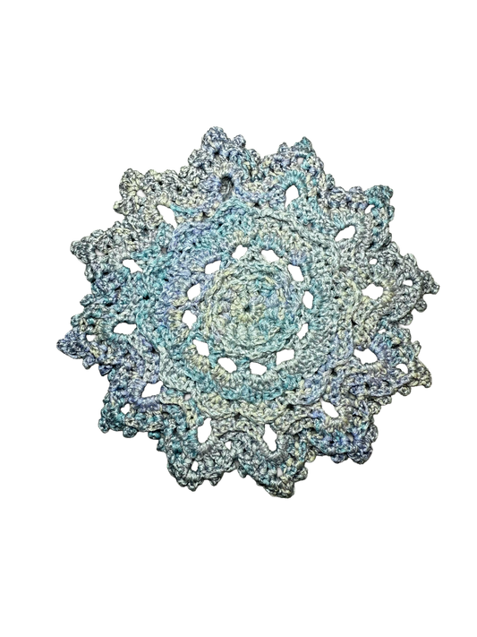 crochet coaster small