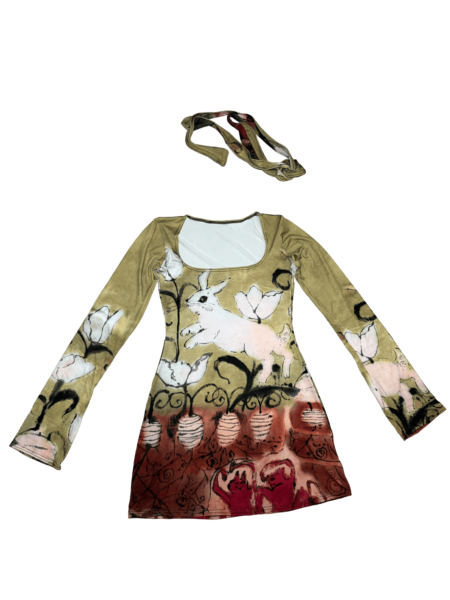 bunny dress - (03)0