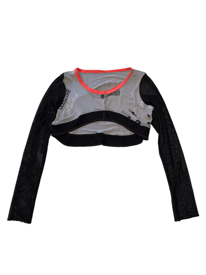 cropped cardigan - (03)0