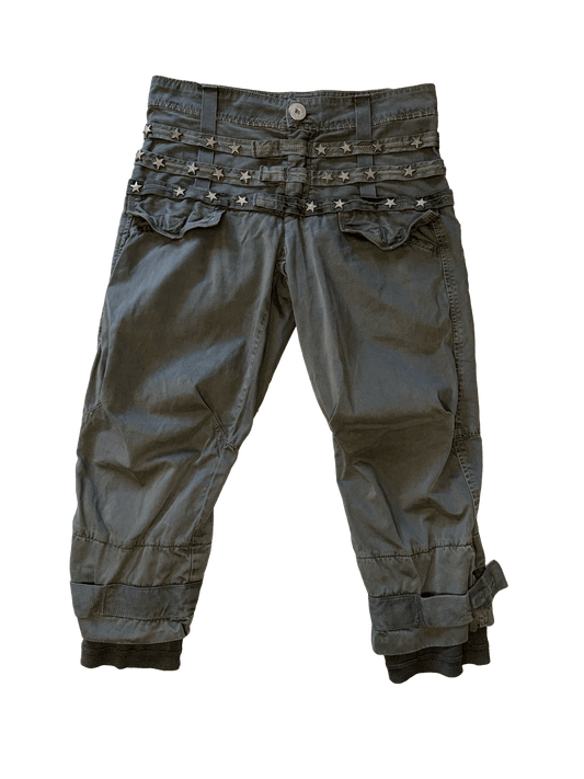 marithé + françois girbaud star studs pants - (03)0