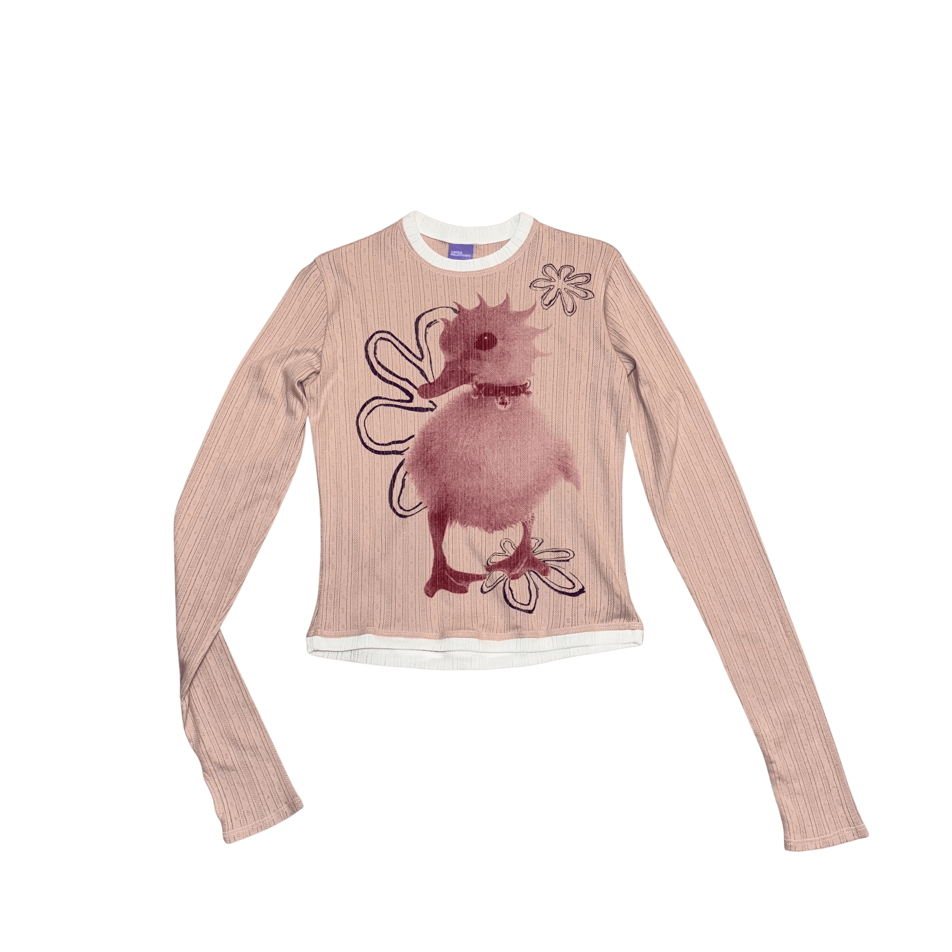 Punk Duck Top Pink - (03)0