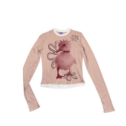Punk Duck Top Pink - (03)0