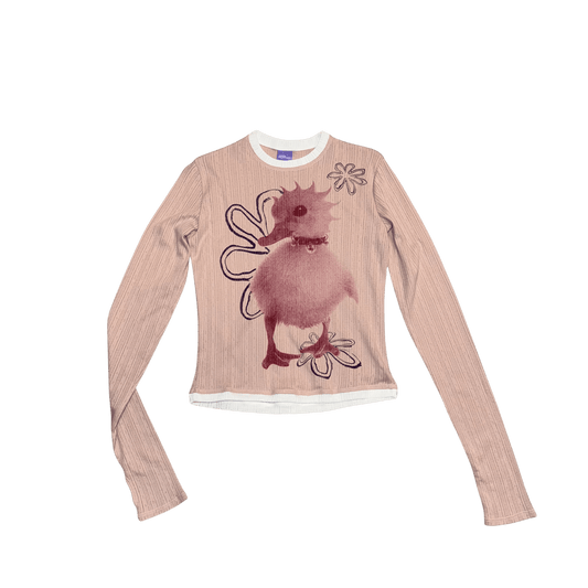 Punk Duck Top Pink - (03)0