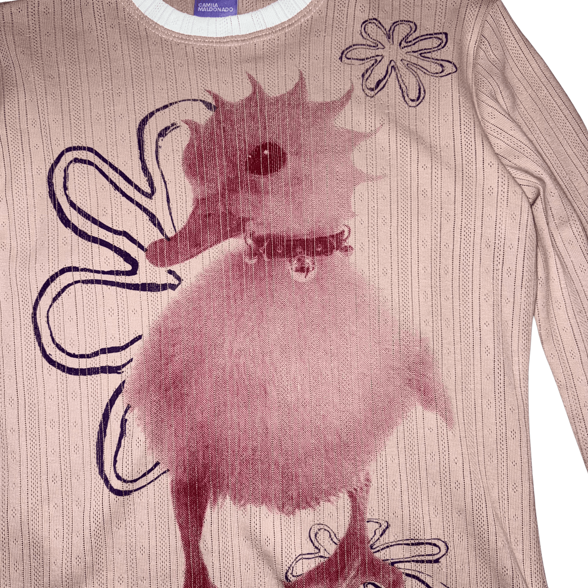 Punk Duck Top Pink - (03)0