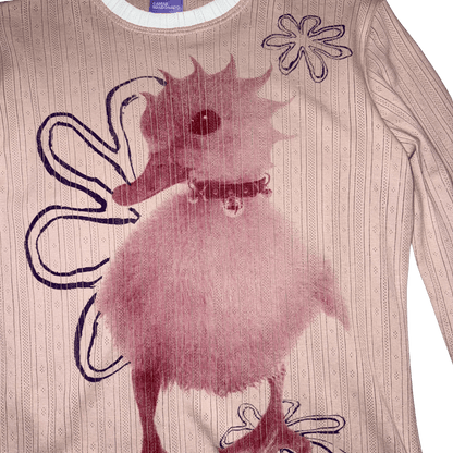 Punk Duck Top Pink - (03)0