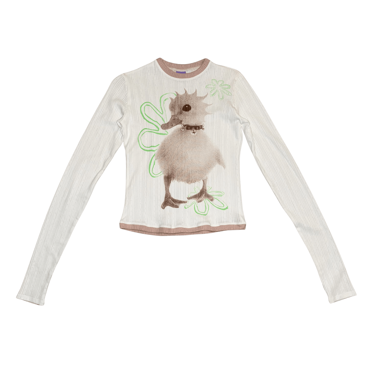 Punk Duck Top White - (03)0